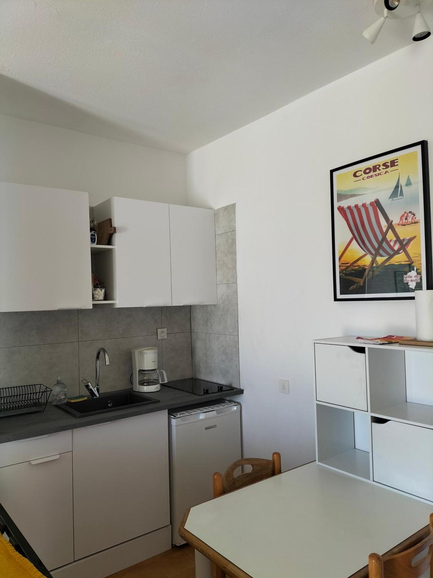 Studio Vue Mer A Porticcio Proche Aeroport Ajaccio מראה חיצוני תמונה
